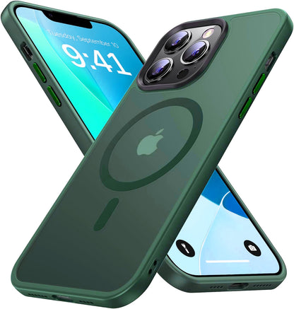 iPhone 12-17 Pro Max MagSafe Shockproof Frosted Case