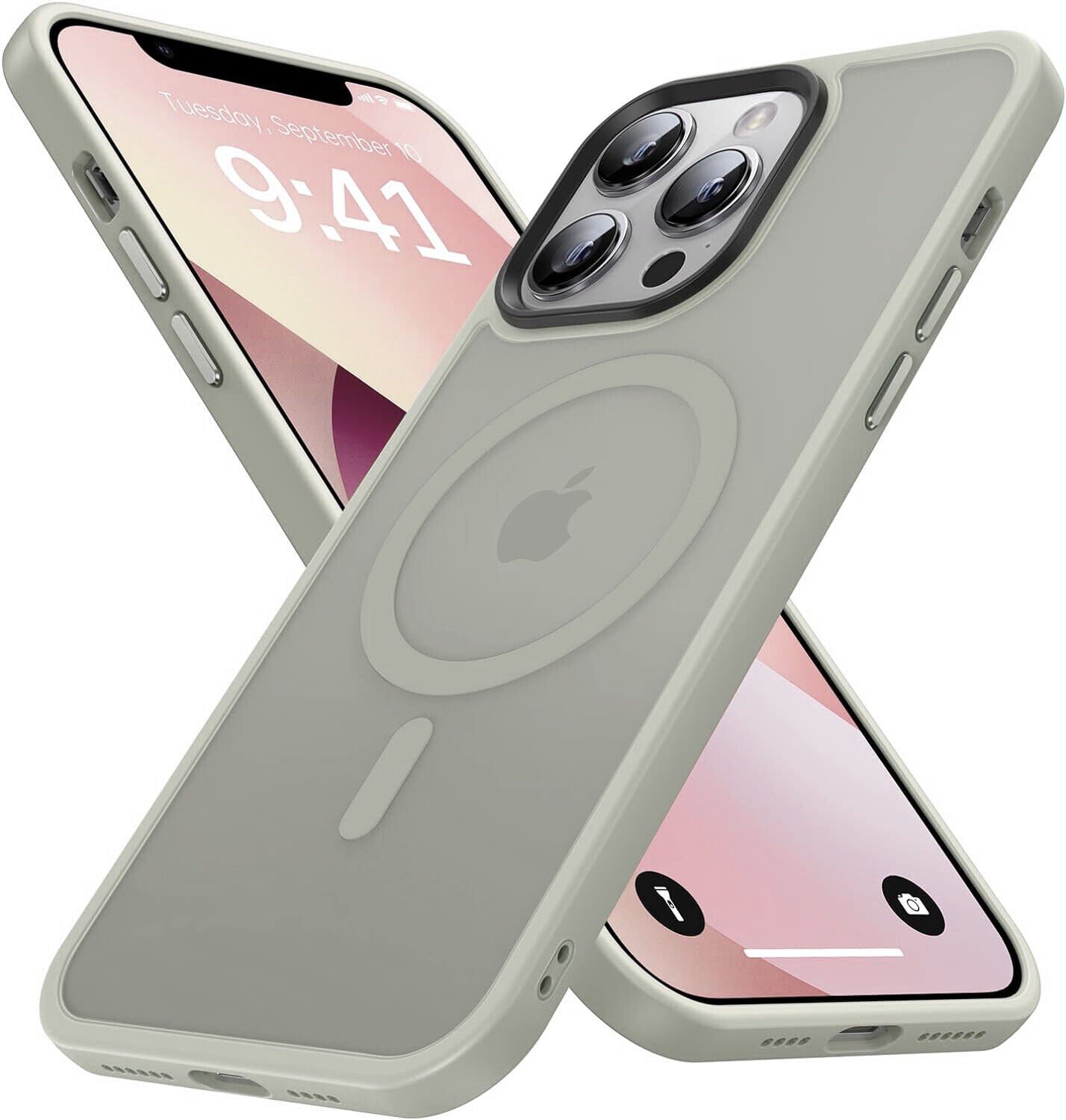 iPhone 12-17 Pro Max MagSafe Shockproof Frosted Case