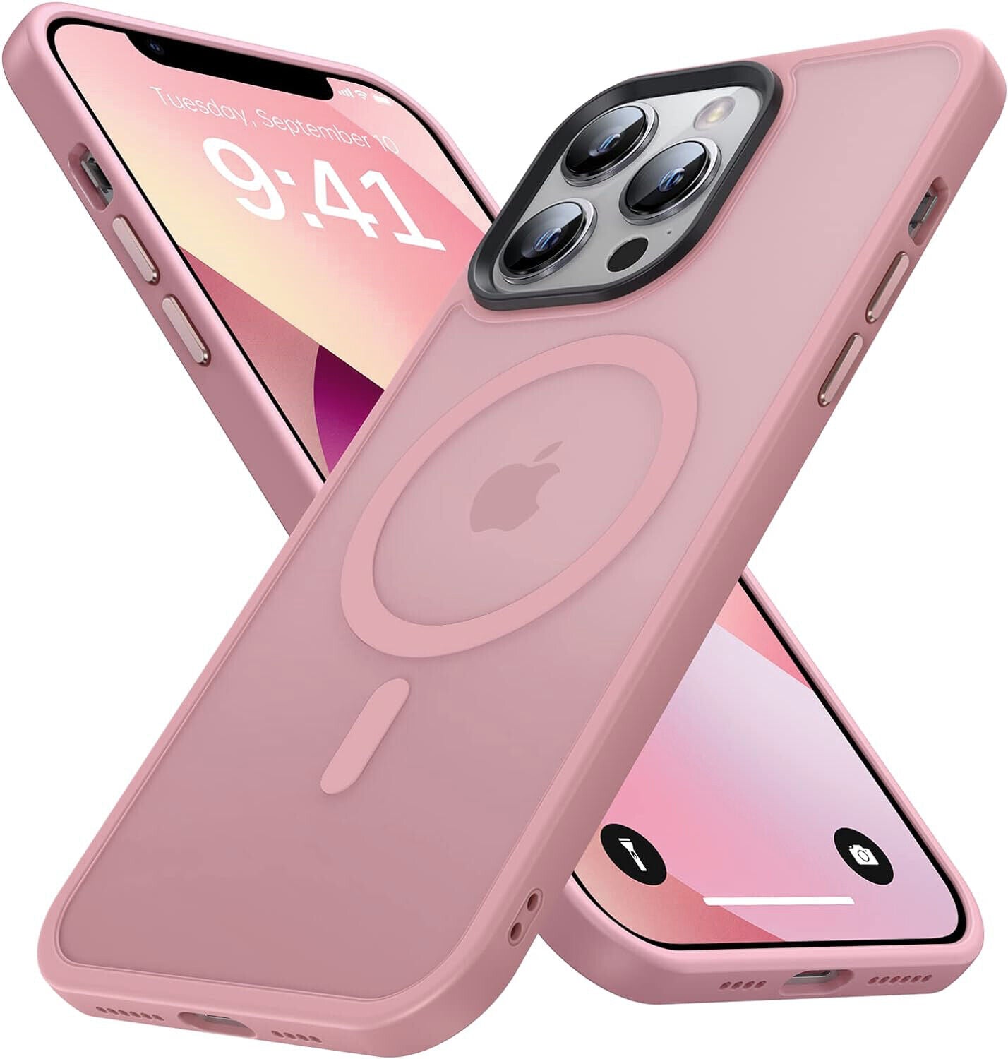 iPhone 12-17 Pro Max MagSafe Shockproof Frosted Case